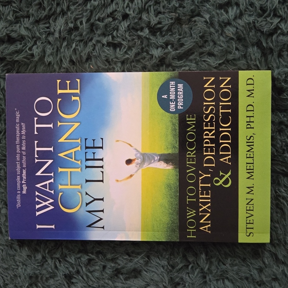 'I want to change my life' self-help book